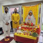 Swapnil Patil, Ajax, Ganpati Pran-Pratishtapana