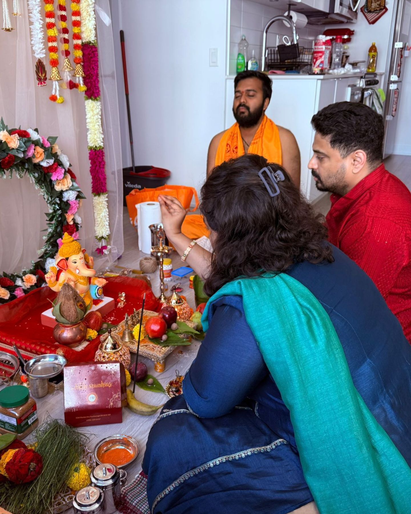 Chetan Patil, Toronto Downtown, Satyanarayana Pooja