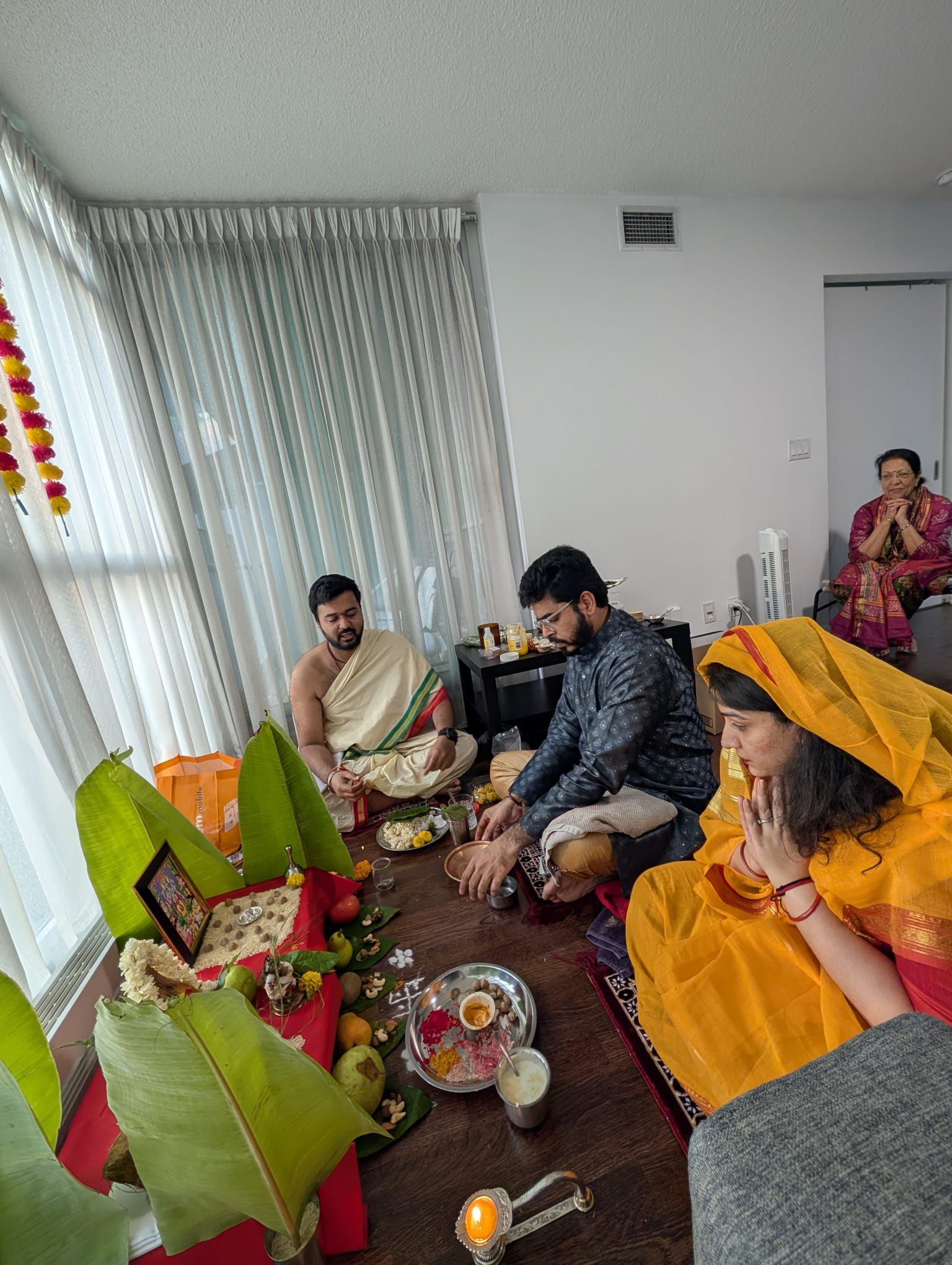 Chetan Patil, Toronto Downtown, Satyanarayana Pooja