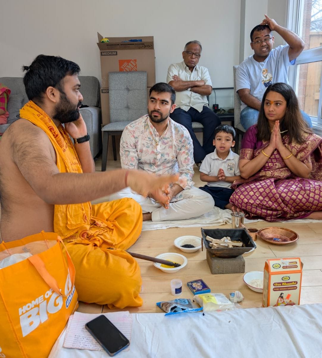 Chetan Patil, Toronto Downtown, Satyanarayana Pooja